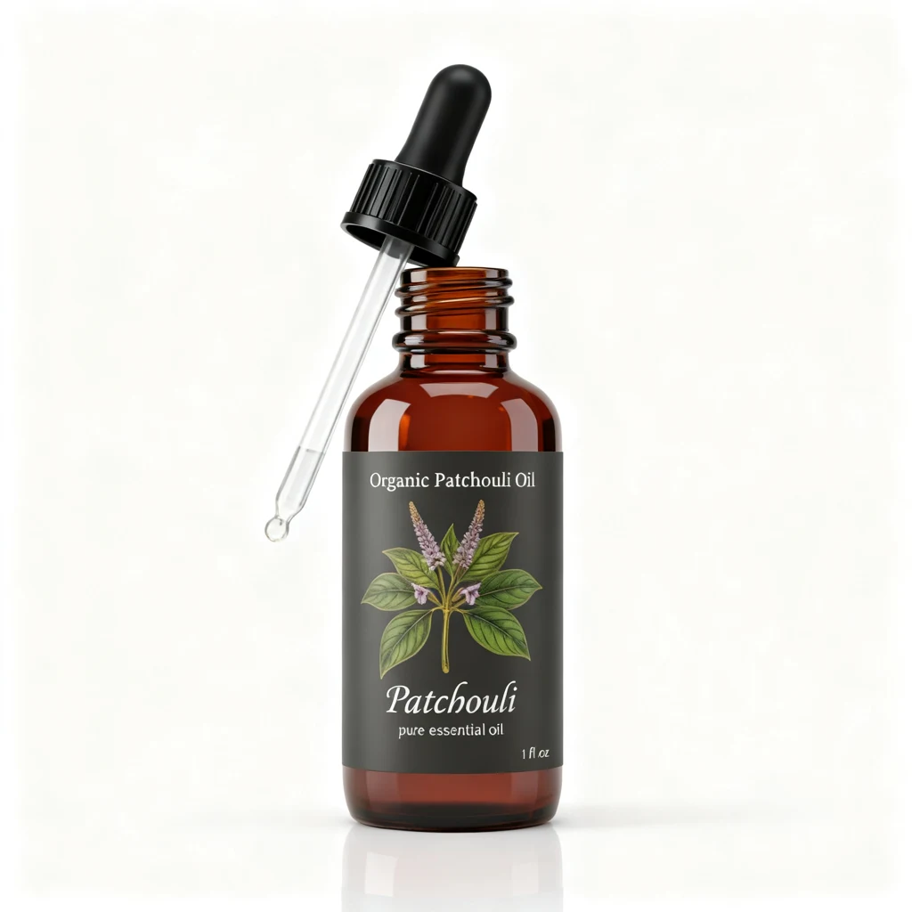 Patchouli Essential Oil bottle